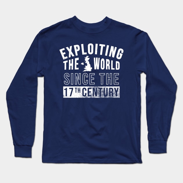 British Empire Long Sleeve T-Shirt by MorvernDesigns